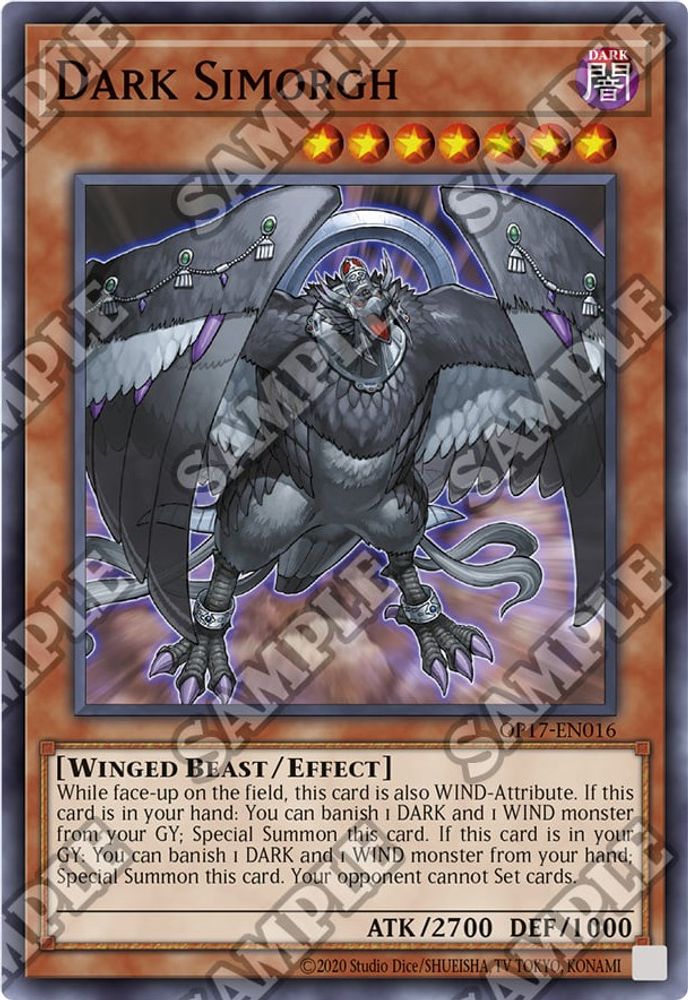 Simorgh sombre [OP17-EN016] Commun 