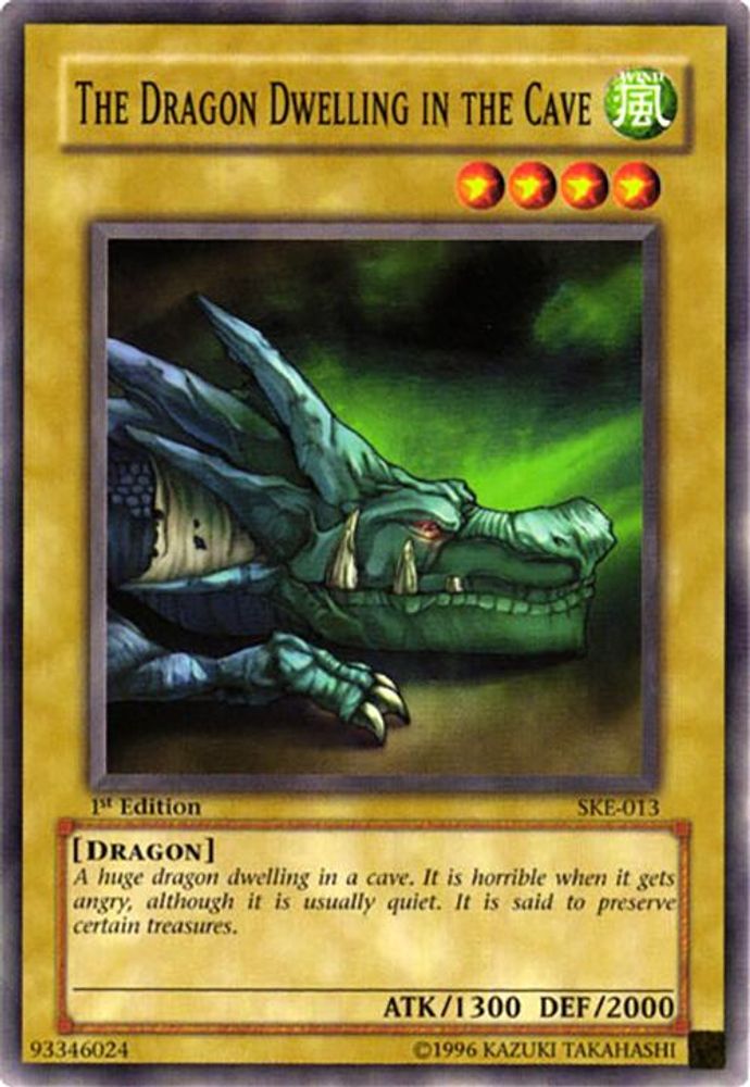 The Dragon Dwelling in the Cave (SKE-013) - Common