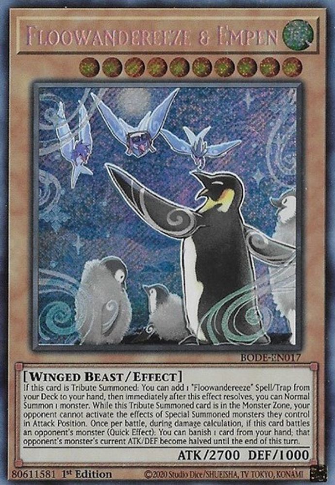 Floowandereeze & Empen (BODE-EN017) - Secret Rare