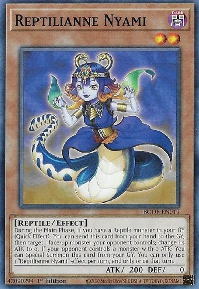 Reptilianne Nyami (BODE-EN019) - Common
