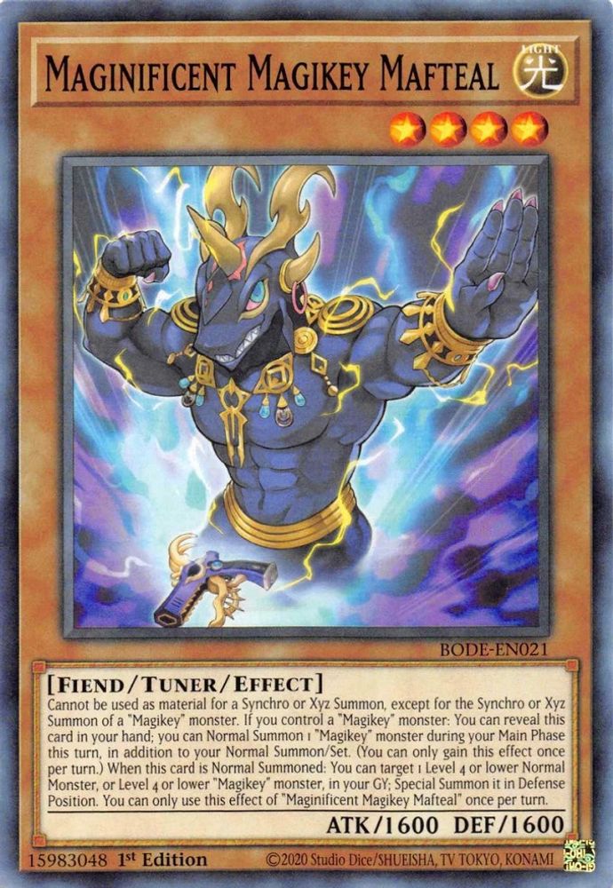 Magnifique Magikey Mafteal [BODE-EN021] Commun 
