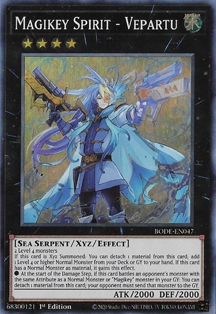Magikey Spirit - Vepartu (BODE-EN047) - Super Rare