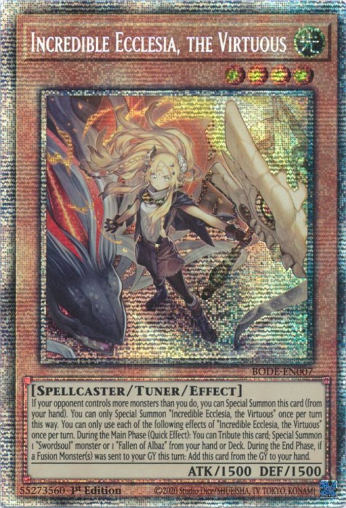 Incroyable Ecclesia, la vertueuse [BODE-EN007] Starlight Rare 