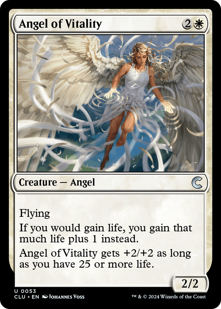 Ange de la Vitalité [Ravnica : Clue Edition] 