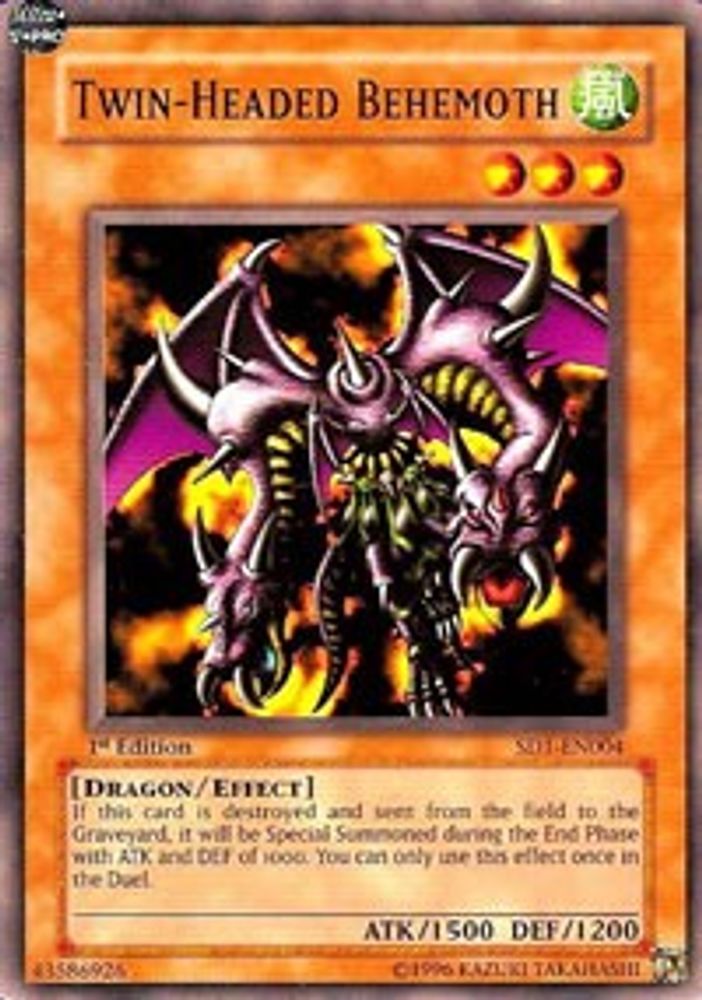 Twin-Headed Behemoth (SD1-EN004) - Common