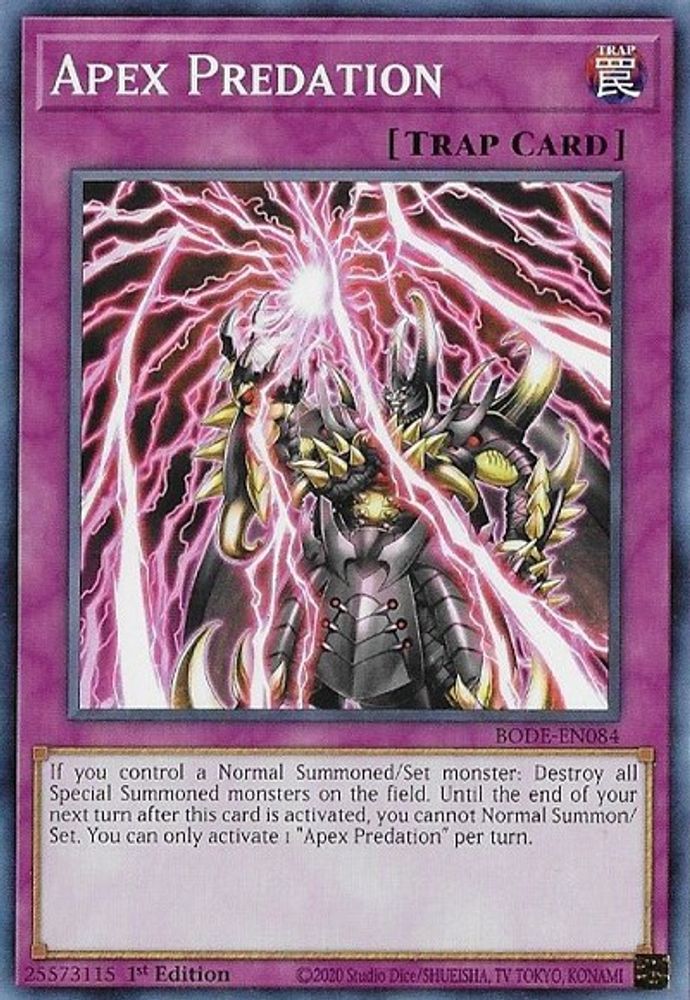 Apex Predation (BODE-EN084) - Common