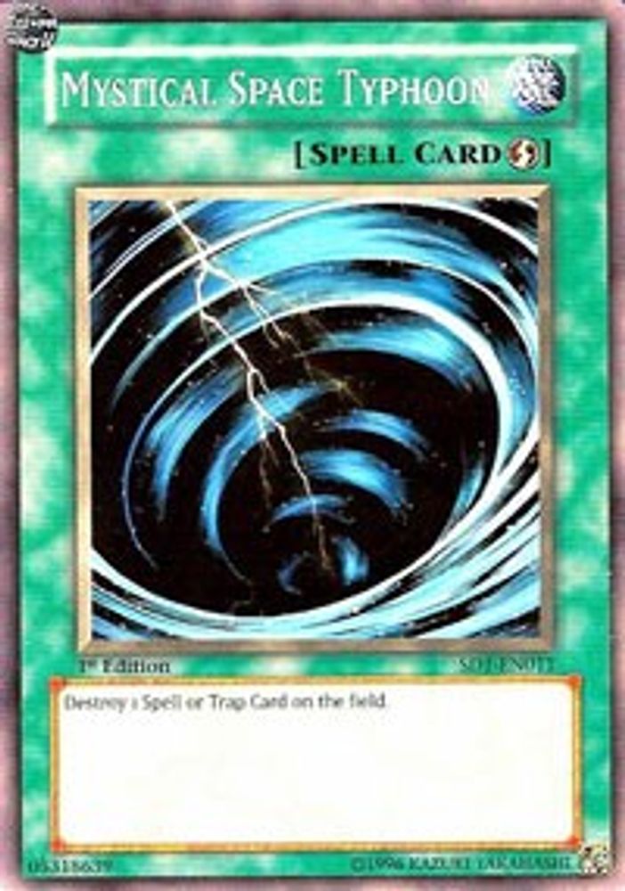 Mystical Space Typhoon (SD1-EN011) - Common
