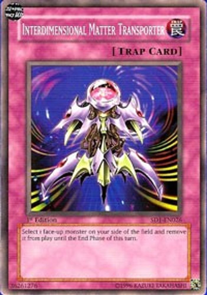 Interdimensional Matter Transporter (SD1-EN026) - Common