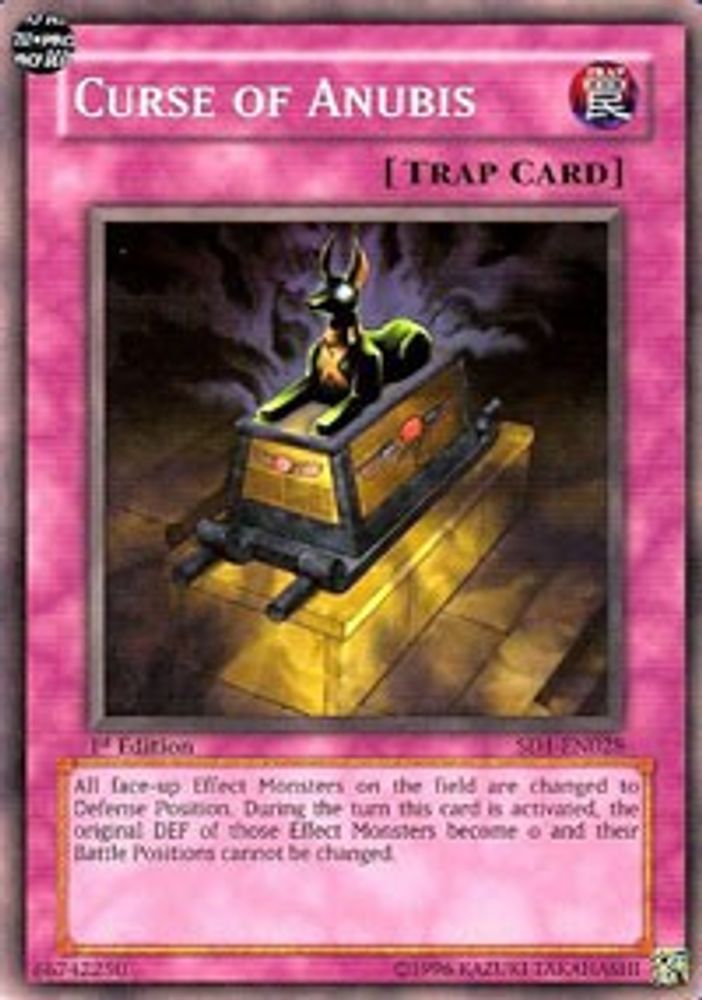 Curse of Anubis (SD1-EN028) - Common