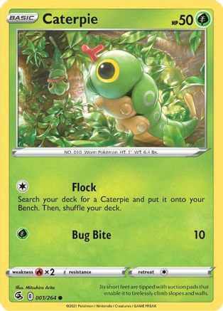 Caterpie 001  - Common