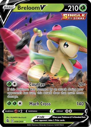 Breloom V 006  - Holofoil - Ultra Rare