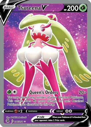 Tsareena V (246/264) [Épée et bouclier : Fusion Strike] 
