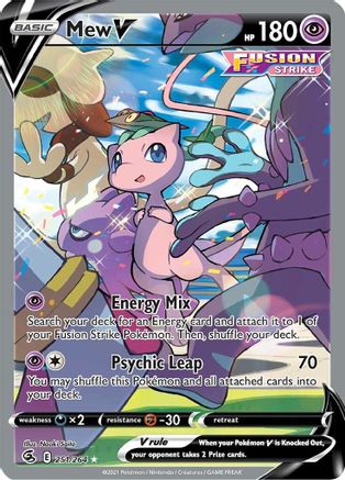 Mew V (Alternate Full Art) 251  - Holofoil - Ultra Rare