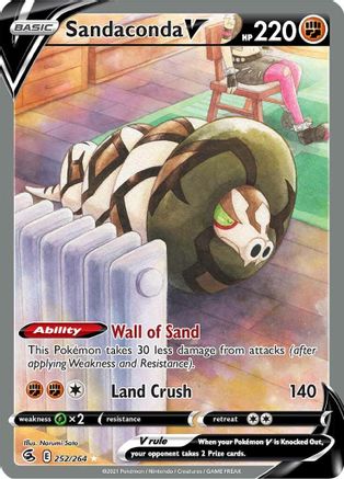 Sandaconda V (Alternate Full Art) 252  - Holofoil - Ultra Rare