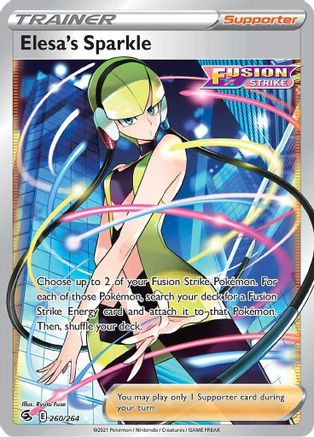 Elesa's Sparkle (Full Art) 260  - Holofoil - Ultra Rare