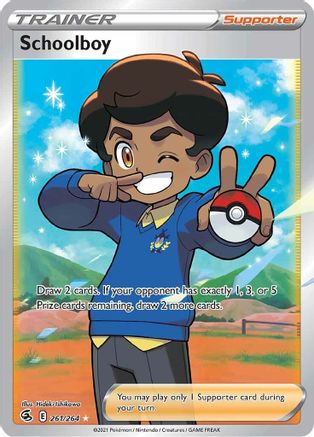 Schoolboy (Full Art) 261  - Holofoil - Ultra Rare