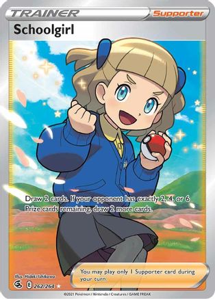Schoolgirl (Full Art) 262  - Holofoil - Ultra Rare