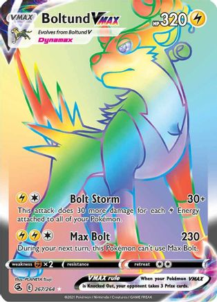 Boltund VMAX (Secret) 267  - Holofoil - Secret Rare