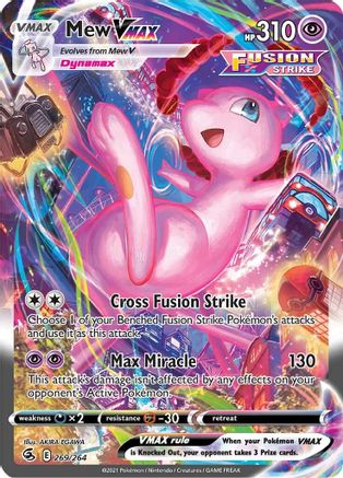 Mew VMAX (Alternate Art Secret) 269  - Holofoil - Secret Rare