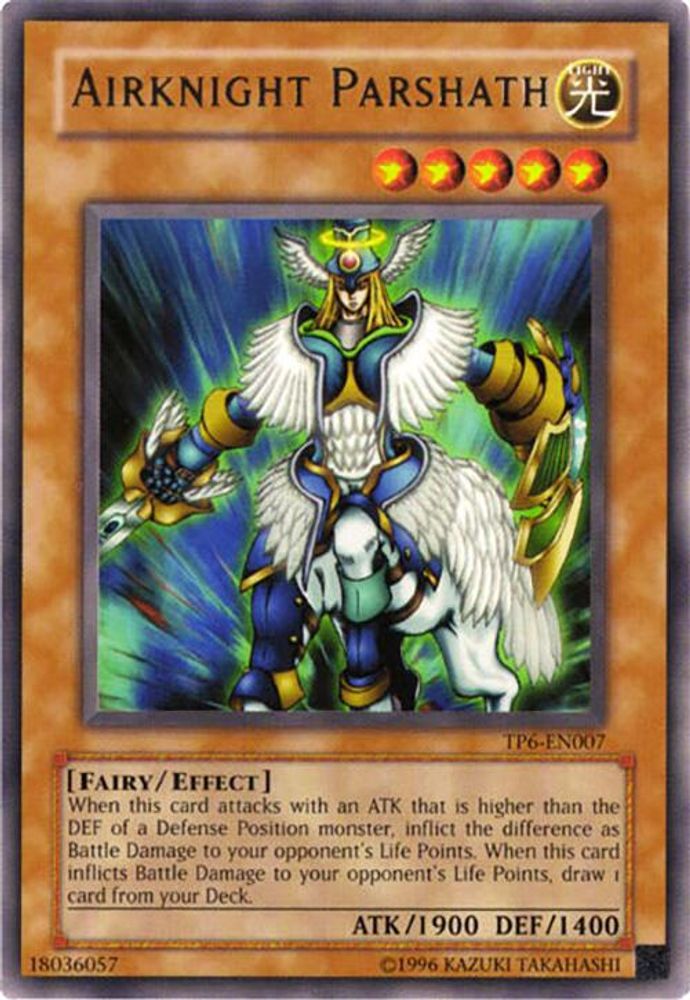 Airknight Parshath (TP6-EN007) - Rare