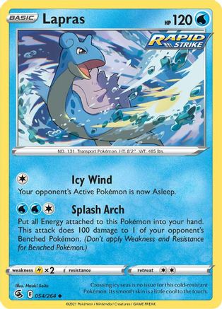 Lapras 054  - Uncommon
