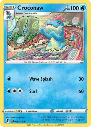 Croconaw 056  - Uncommon