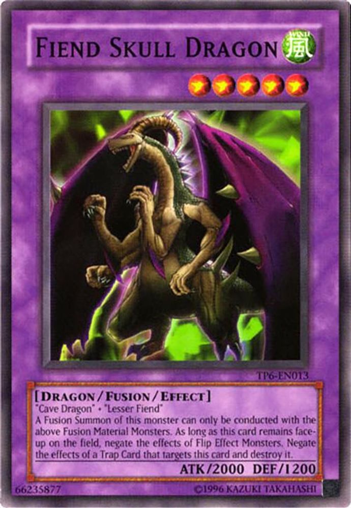 Dragon crâne démoniaque [TP6-EN013] Commun 