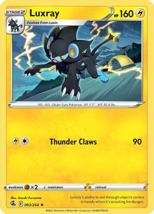 Luxray 093  - Rare