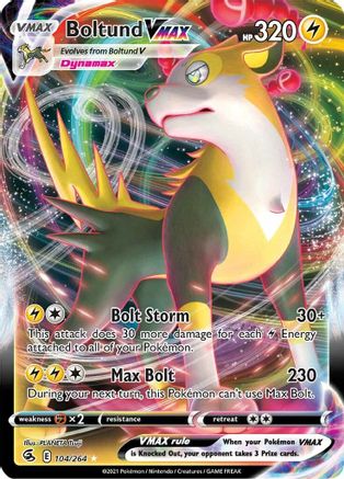 Boltund VMAX 104  - Holofoil - Ultra Rare