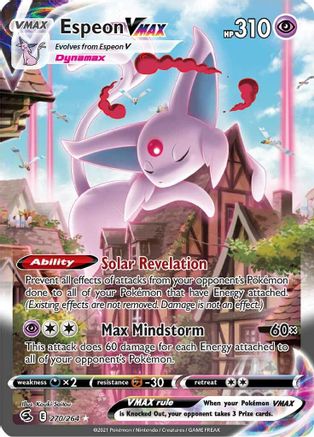 Espeon VMAX (Alternate Art Secret) 270  - Holofoil - Secret Rare