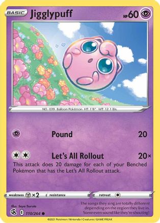 Jigglypuff 110  - Common