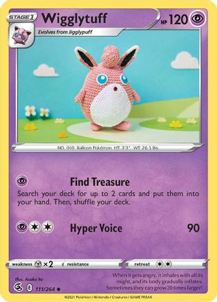 Wigglytuff 111  - Uncommon