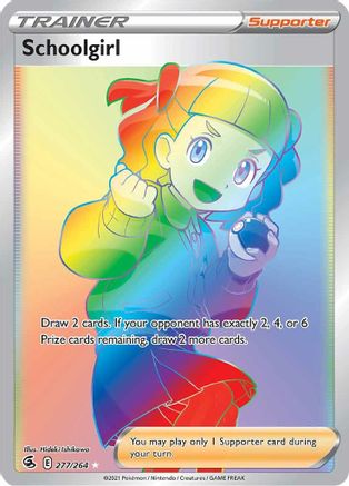 Schoolgirl (Secret) 277  - Holofoil - Secret Rare