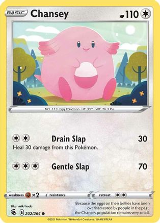 Chansey 202  - Common
