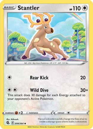 Stantler 208  - Uncommon