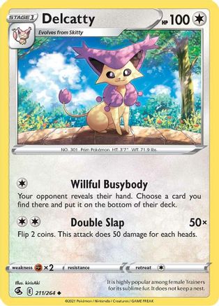 Delcatty 211  - Uncommon