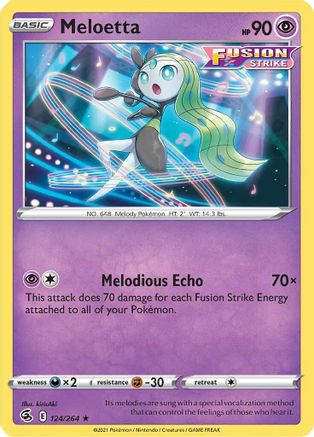 Meloetta 124  - Rare