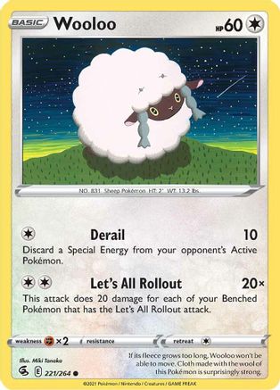 Wooloo (221) (221) 221  - Common