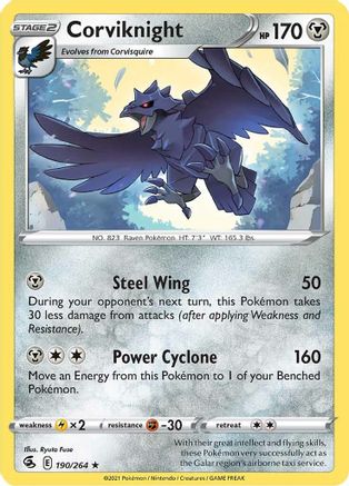 Corviknight 190  - Rare