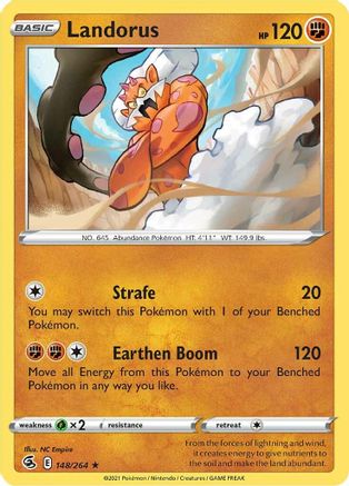 Landorus 148  - Holo Rare