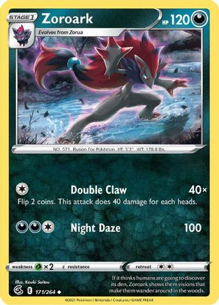 Zoroark (171/264) [Épée et bouclier : Fusion Strike] 