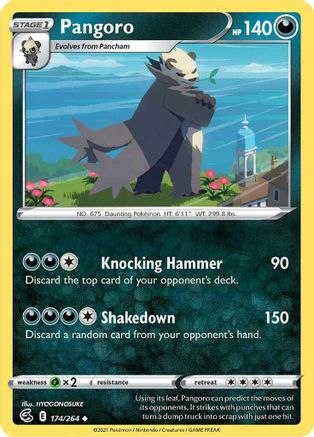 Pangoro 174  - Uncommon