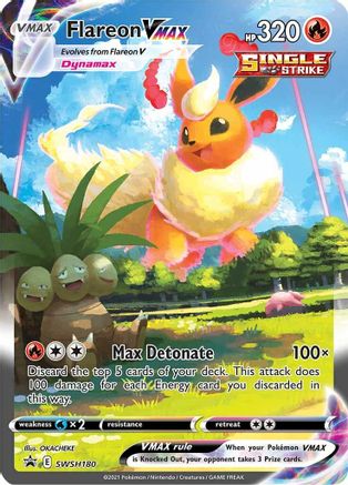 Flareon VMAX SWSH180  - Holofoil - Promo
