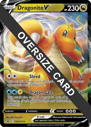 Dragonite V - SWSH154  - Holofoil - Promo