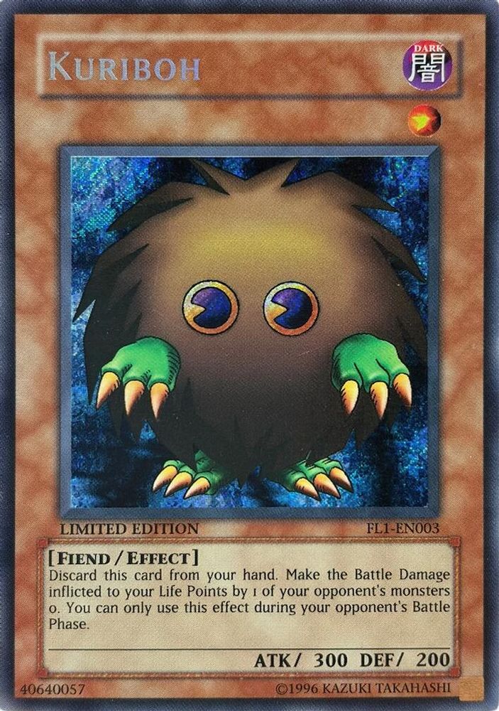 Kuriboh [FL1-EN003] Secret Rare 