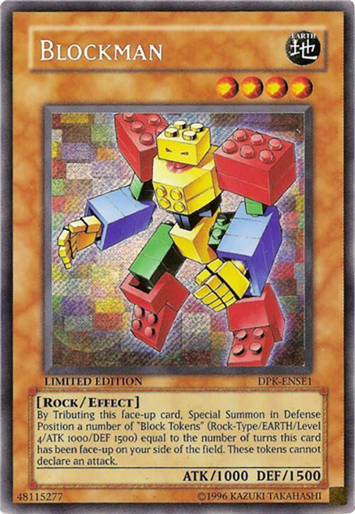 Blockman (DPK-ENSE1) - Secret Rare