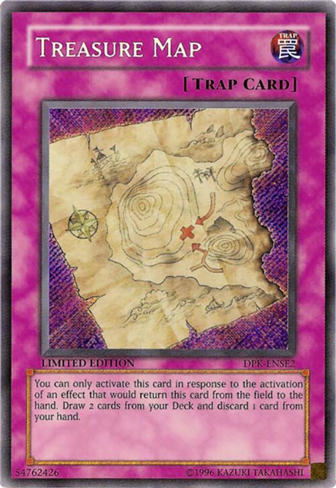 Treasure Map (DPK-ENSE2) - Secret Rare
