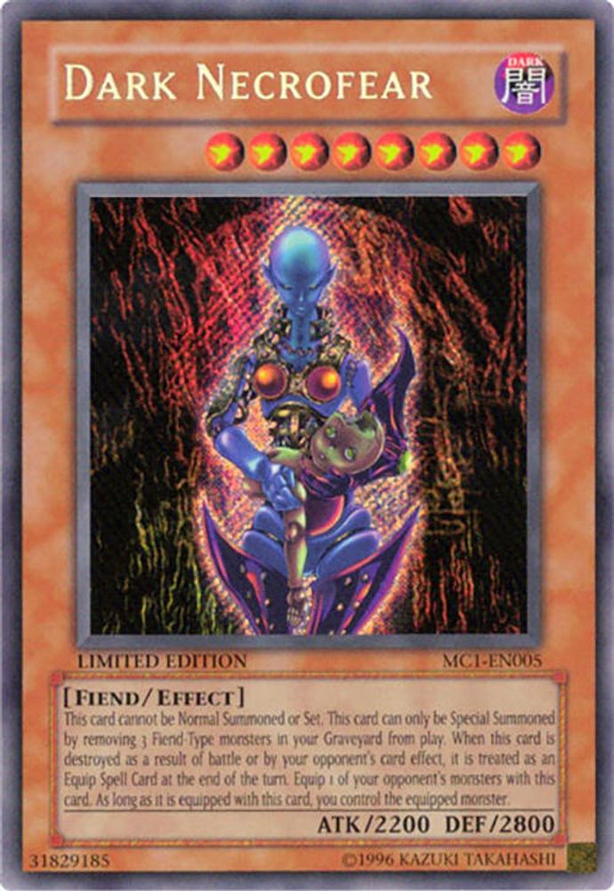 Dark Necrofear (MC1-EN005) - Secret Rare