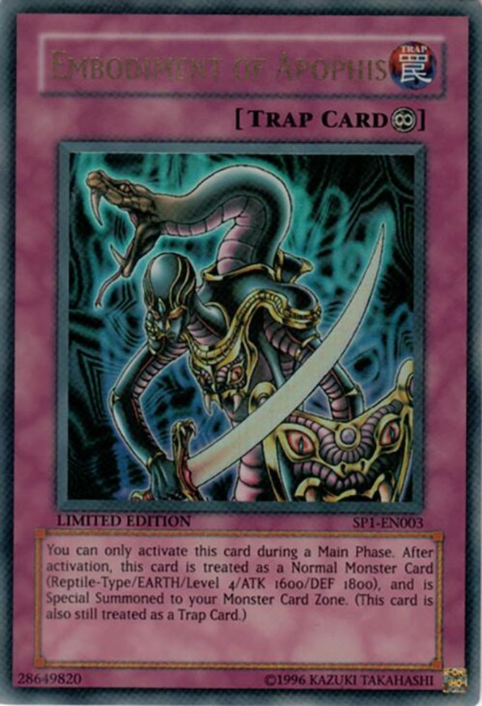Embodiment of Apophis (SP1-EN003) - Ultra Rare