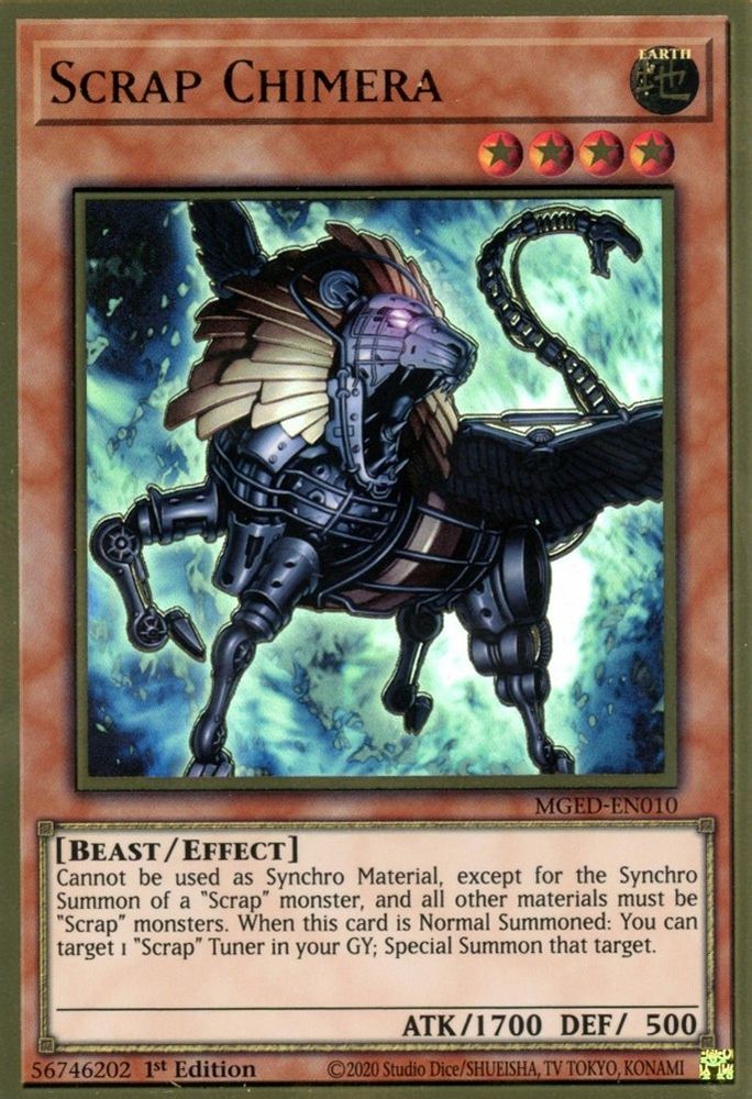 Scrap Chimère [MGED-EN010] Or Rare 